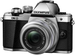 Zdjęcie Olympus OM-D E-M10 Mark II Srebrny + EZ-M1442 IIR - Gdynia