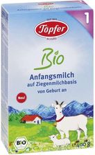 Zdjęcie Topfer mleko Kozie Dla Niemowląt 1 Bio 400g   - Białystok
