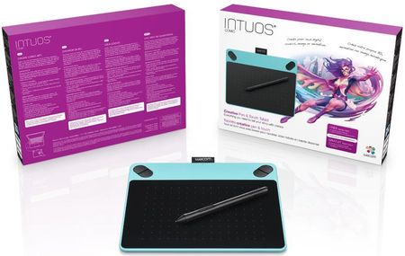 Tablet Wacom Intuos Comic S A6 Miętowy Błękit (CTH-490CB-N