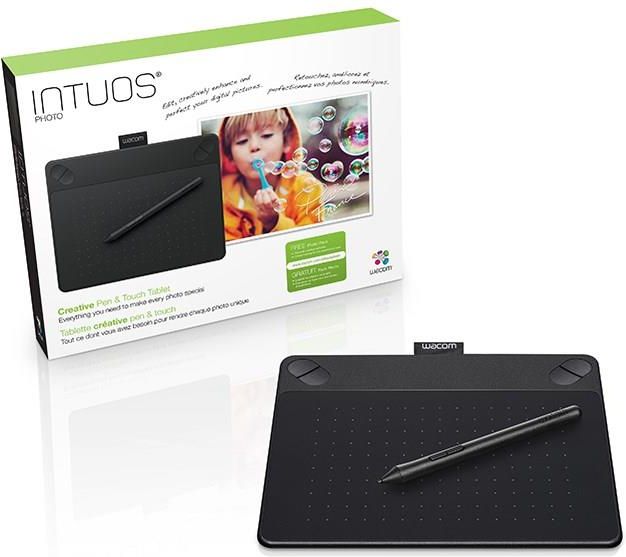 Tablette graphique Wacom Intuos S avec stylet Edition Manga Noir pas cher