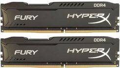 Pamięć RAM Kingston HyperX Fury Black 16GB (2x8GB) DDR4 2400MHz CL15 (HX424C15FBK2/16) - zdjęcie 1