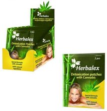 Herbalex Plastry Detoks z Konopiami Herbal 2x9g - Akcesoria medycyny naturalnej