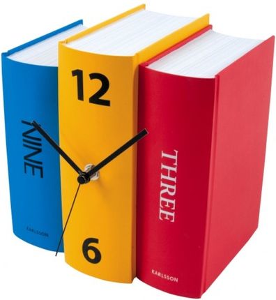Karlsson Present Time Stołowy Book Kolorowy