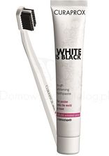 Curaprox White Is Black Szczoteczka + Pasta 90ml - Wybielanie zębów