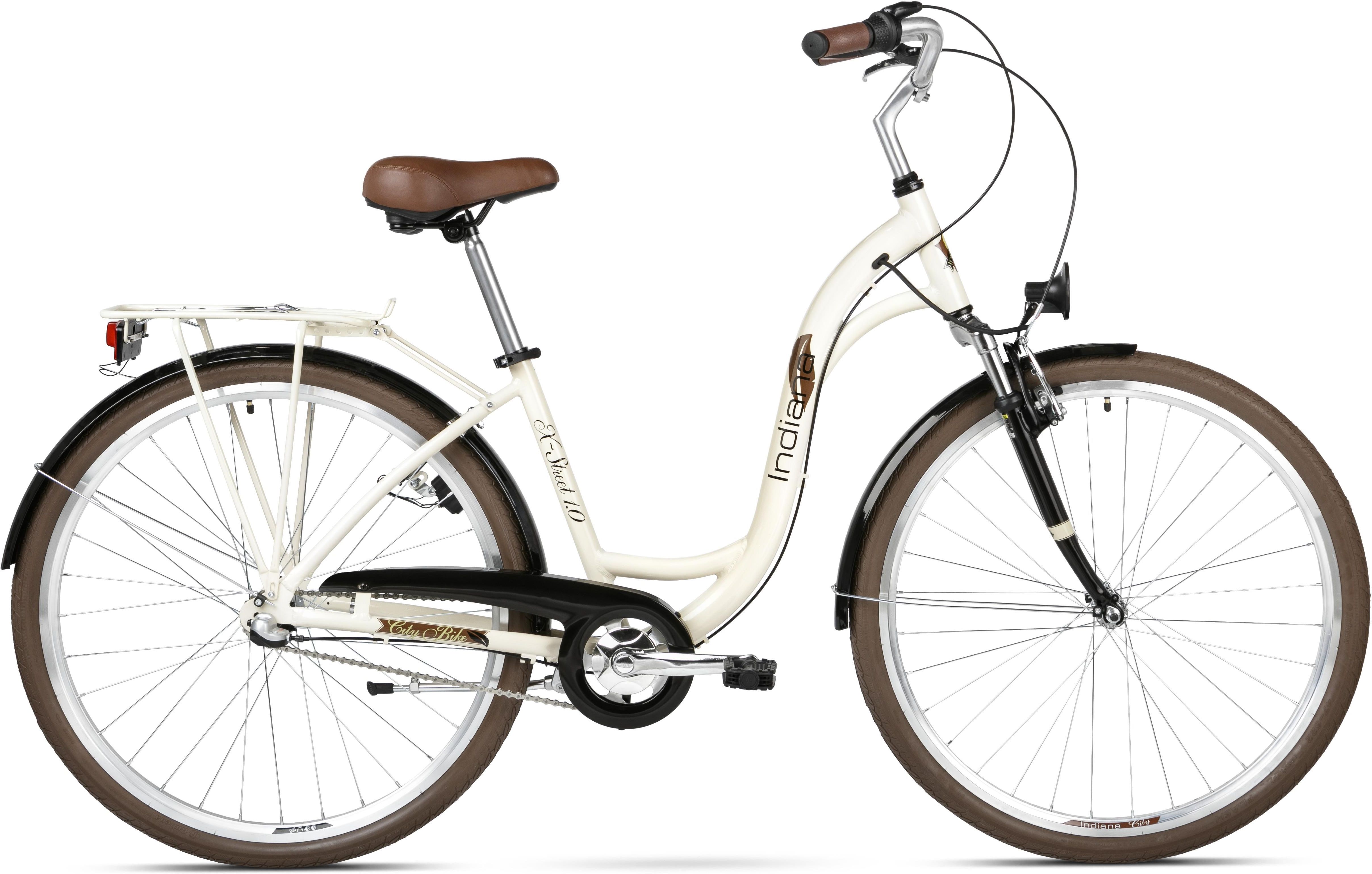 Indiana XStreet 1.0 Biały 2015 Rowery Miejskie Damskie Ceny i