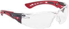 Zdjęcie Okulary Ochronne Bolle RUSH+ - Clear - Czerwone (RUSHPPSI) 3660740007041 - Żerków