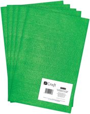 Filc poliestrowy A4 5 sztuk green - Materiały włókiennicze