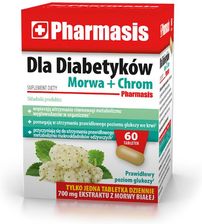 Pharmasis Dla Diabetyków Morwa + Chrom 60 Tabletek - Suplementy dla diabetyków