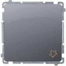 Zdjęcie Kontakt Simon Przycisk dzwonek 10 AX BMD1.01/43 Basic Srebrny mat - Siemianowice Śląskie
