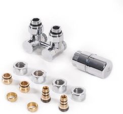 Zdjęcie Terma Zestaw zintegrowany odcinający kątowy chrom WRZOSSC1-CR - Białogard