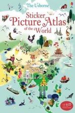 Literatura obcojęzyczna Sticker Picture Atlas Of The World - zdjęcie 1