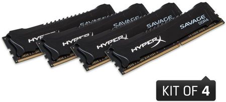 Pamięć RAM Kingston HyperX Savage 16GB DDR4 (HX421C13SBK4/16 