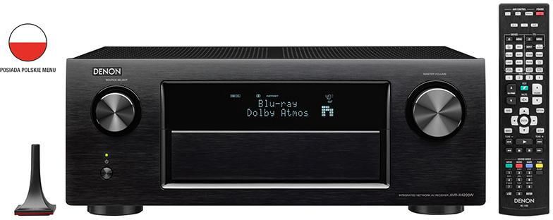 Amplituner Denon AVR-X4200W Czarny - Opinie i ceny na Ceneo.pl