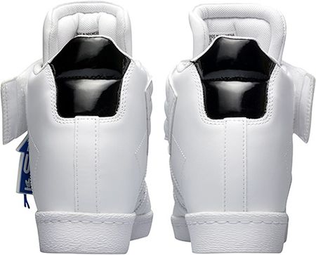 White Superstar Up Strap Adidas Superstar Up Strap Running White