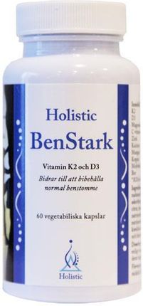 Holistic BenStark wsparcie dla kości witmaminy K2 D3 60 kaps