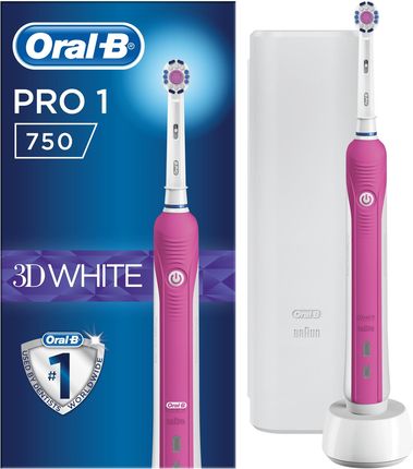 Szczoteczka elektryczna Oral-B Pro 750 różowa