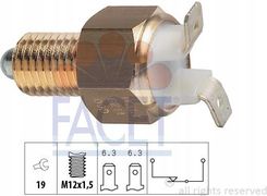 Zdjęcie FACET Przełącznik, światło cofania 7.6214 - Iłowa