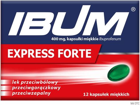 Ibum Express Forte 400 mg 12 kaps.