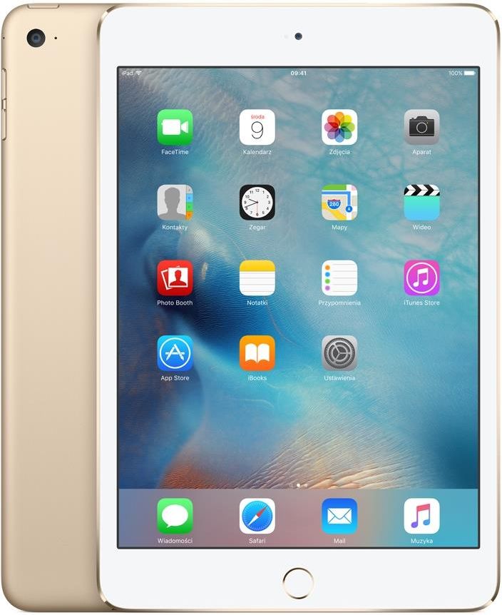 Apple - iPad mini4 Wi-Fiモデル 16GB ゴールド Tablet Apple iPad mini 4 16GB Wi-Fi Złoty (MK6L2FDA) - Ceny