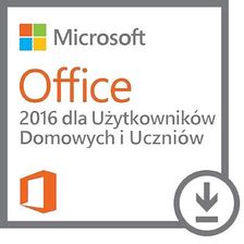 Microsoft Office 2016 dla Użytkowników Domowych i Uczniów ESD - Programy biurowe