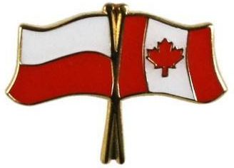 DIYO Przypinka flaga Polska-Kanada BD500