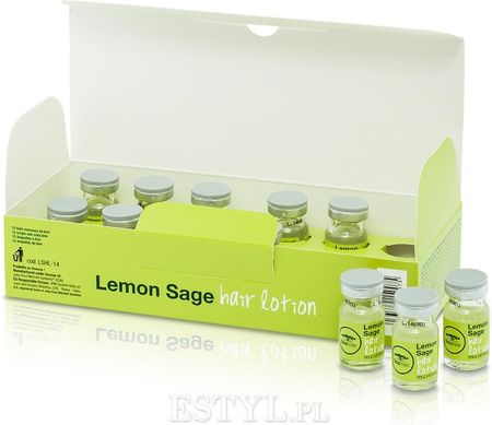 Tea Tree Keravis And Lemon Sage Hair Lotion Kuracja Rewitalizująca Do Włosów Cienkich i Delikatnych 6 ml