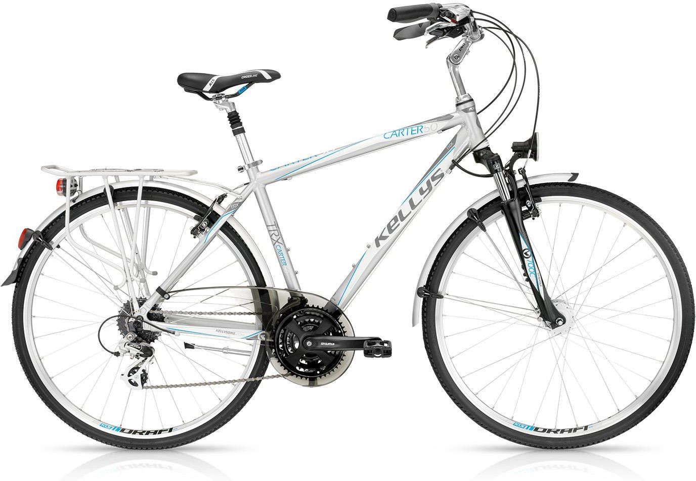 Rower Kellys Carter 50 Srebrny 2016 Rowery Turystyczne Męskie Ceny