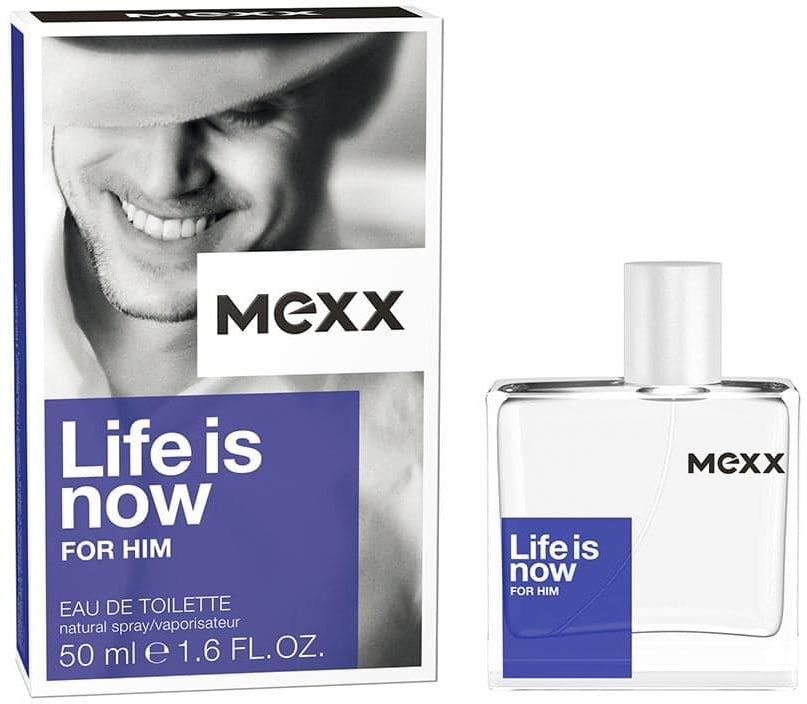 Mexx Life Is Now For Him Woda Toaletowa 50ml Opinie I Ceny Na Ceneo Pl