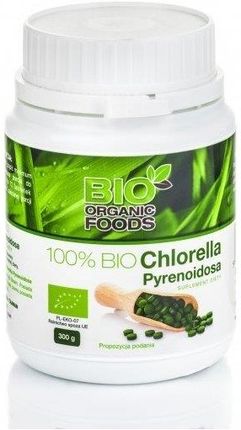 Bio Organic Foods 100% Chlorella Vulgaris 300G