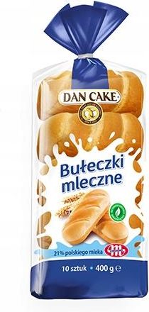 Dan Cake Buleczki Mleczne 400 G 10 Sztuk Ceny I Opinie Ceneo Pl