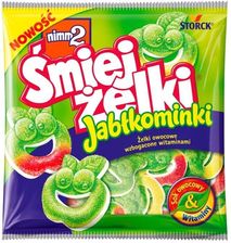Nimm2 Śmiejżelki Jabłkominki - Żelki Owocowe Wzbogacone Witaminami 90G