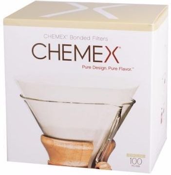Chemex Filtry Papierowe Do Kawy Chemex Okrągłe 100 Szt.