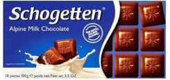Zdjęcie Schogetten Alpine Milk Chocolate Czekolada 100G - Tykocin