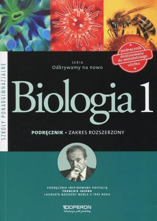 Odkrywamy na nowo.Klasa 1,Licemu/Techn. Biologia. Podręcznik. Zakres
