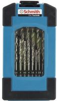 Zdjęcie Schmith Komplet wierteł do metalu HSS 19 szt SQWM-01 - Strzelno