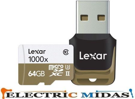 Lexar microSDHC 64GB 1000x UHS-II (LSDMI64GCBEU1000R)