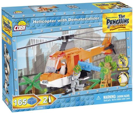 Cobi Klocki Pingwiny Helikopter z Dematerializatorem 165 El. 26160