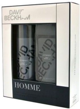 David Beckham Homme Men Zestaw Dezodorant Perfumowany 75ml   + Dezodorant 150ml  