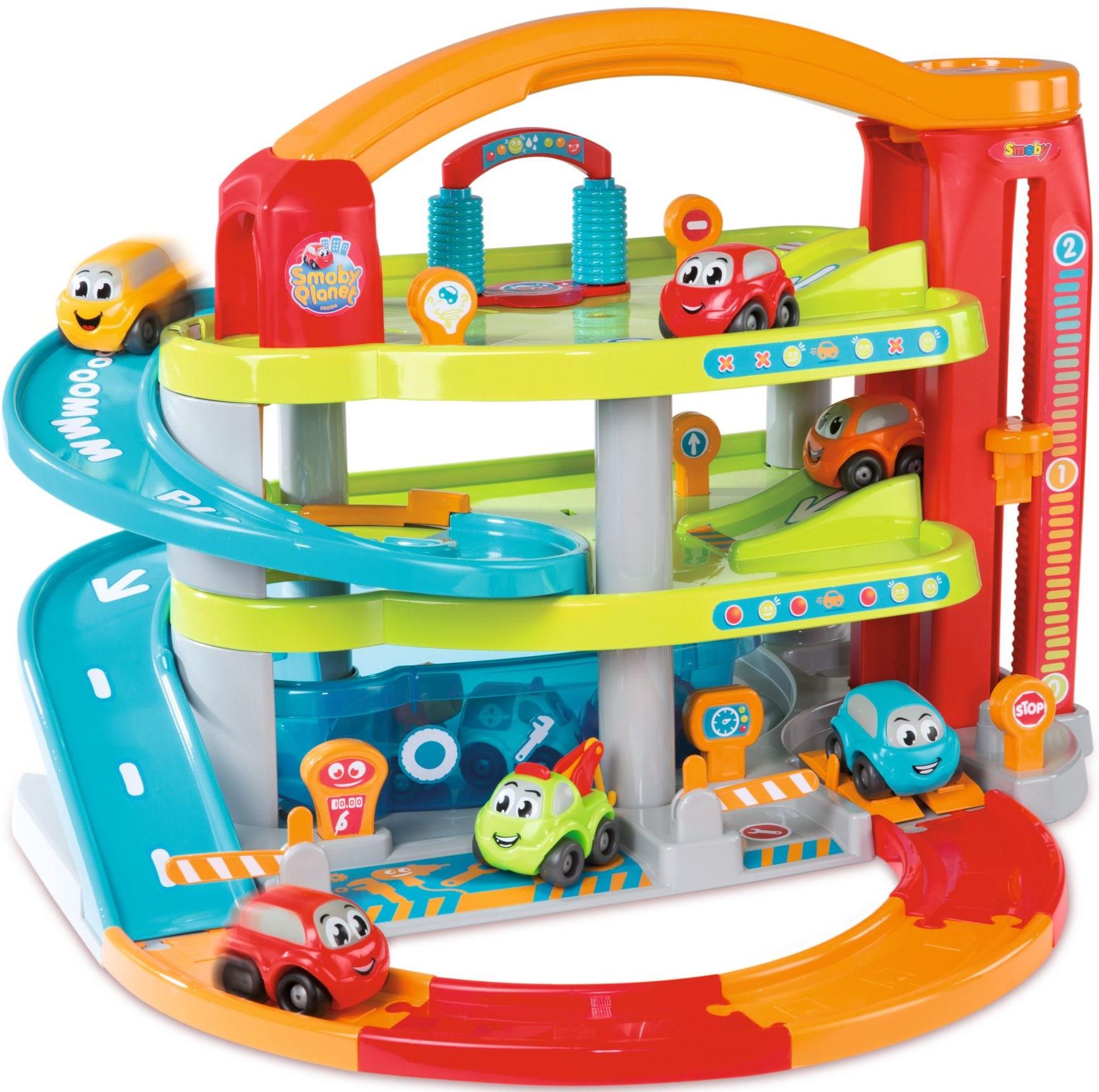 Smoby Vroom Planet Wielki Garaż 120401 - zdjęcie 7 Smoby Vroom Planet Wielki Garaż 120401