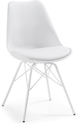 Laforma Krzesło Lars Plastikowe Białe C768S05