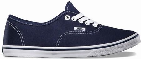 Vans authentic lo pro navy true best sale white