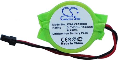 Cameron Sino Akumulator do Pamięci CMOS do Lenovo Thinkpad X100E 150mAh (CS-LVX100BU)
