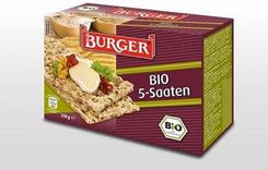 Zdjęcie Pieczywo Chrupkie Razowe 5 Ziaren Bio 250G - Burger - Milanówek