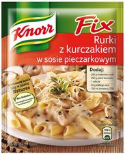Zdjęcie Knorr Fix Rurki z kurczakiem w sosie pieczarkowym 33g - Warszawa