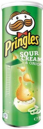 Chipsy Pringles Sour Cream & Onion  o smaku śmietanowo-cebulowym 165 g