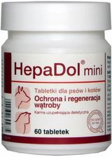 Zdjęcie Dolfos Hepadol Mini Tabletki Dla Psów I Kotów - Ochrona I Regeneracja Wątroby, 60 Tabl. - Wadowice
