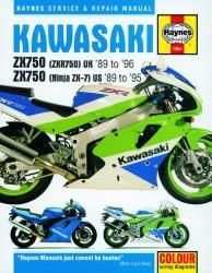 Kawasaki ZX750 (Ninja ZX-7 & ZXR750) Fours 1989 - 1996