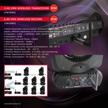 Flash 2,4G Dmx Wireless Transceiver