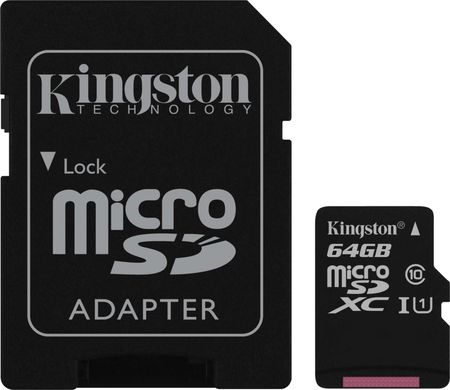 Kingston microSDXC 64GB Class 10 (SDC10G2/64GB)
