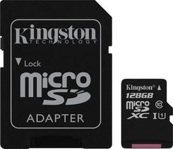 Zdjęcie Kingston microSDXC 128GB Class 10 (SDC10G2/128GB) - Kielce